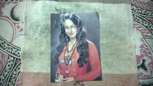 Cummed on JOTHIKA Naked Nipple