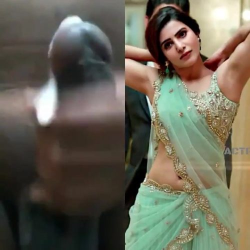 Navel Queen Samantha Ku Yen Kanju Cum hot saree mms