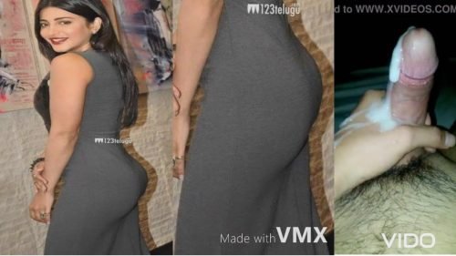 Shruthi Hassan Hot Ass Cum tribute Heroine Boobs