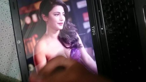 Shruti Hasan Cum Tribute Nipple Naked