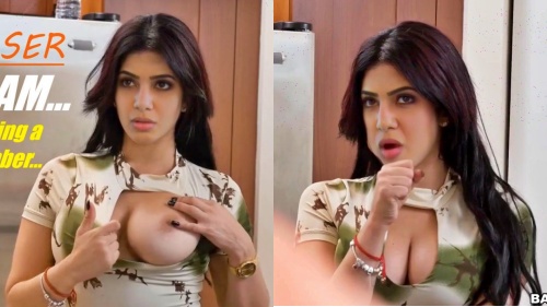 Samantha Tits - Samantha Ruth Prabhu showing her boobs in office deepfake sex video â€“  DeepHot.Link