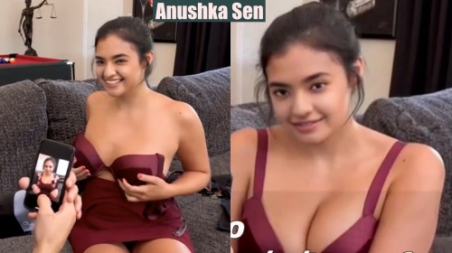 Sax Wali Video - Anushka Sen deepfake stripping sucking fucking casting couch sex video â€“  DeepHot.Link
