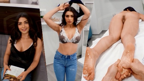 Fuking Girl on X: My sister pooja hot boobs white bra