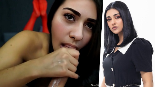 M R Khan Xxx - Sarah Khan licking sucking balls deepfake handjob blowjob video â€“  DeepHot.Link