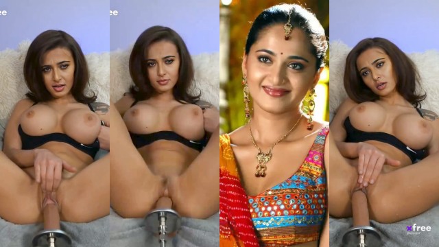 Only Anushka Xxx Videos Play - Big boobs Anushka Shetty spreading leg shaved pussy fucking machine  deepfake video â€“ DeepHot.Link