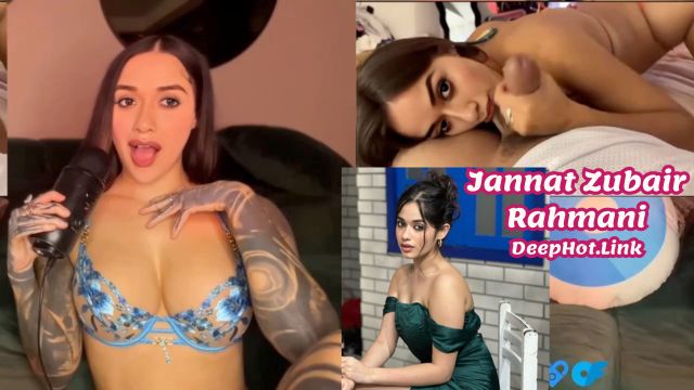 Jannat Zubair Rahmani podcast her sex video comment about blowjob ass fuck